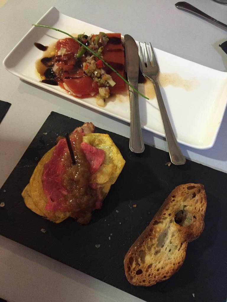 JulieMansi's tweet photo. Ruta de pinchos OGrove #sensairdovao http://t.co/hhQ8pcmR8T
