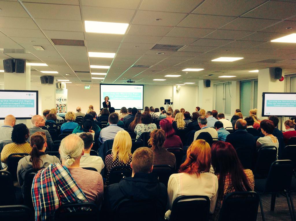 TClarke808's tweet photo. Our top #AdvantagedThinking pro @c_falconer warming up the crowd! Follow hashtag to stay on top of the action http://t.co/PegrmHANfw
