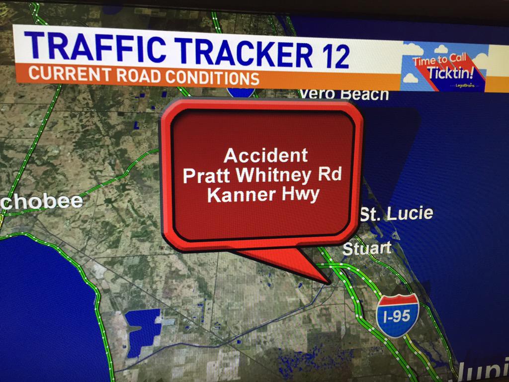 Fatal TRAFFIC Fatal crash this morning in Stuart on Pratt Whitney Rd