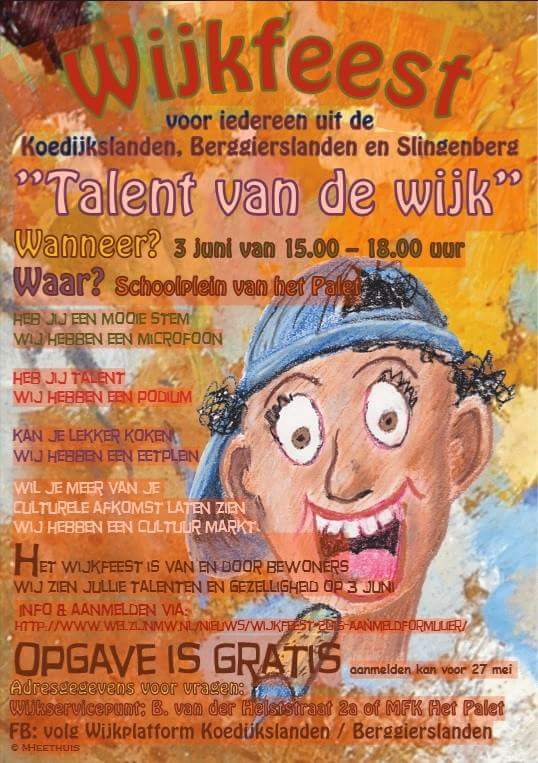 HetPaletMeppel's tweet photo. Na het wijkfeest kan je zo door naar de avond4daagse. Leuke activiteiten en lekker eten. http://t.co/aCOISjn8HA