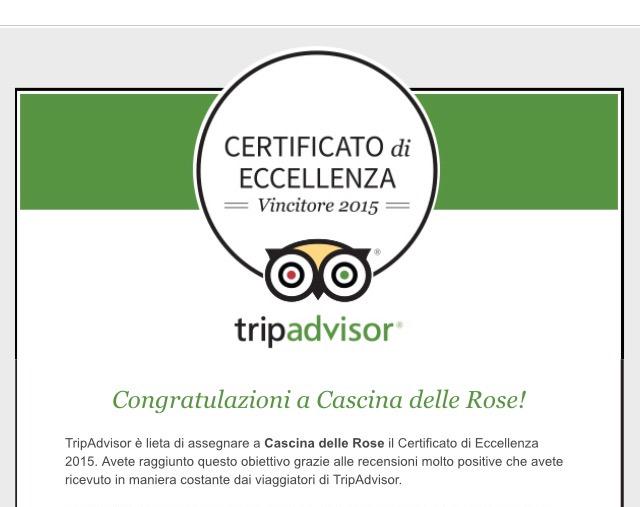 cascinadelleros's tweet photo. Thanks to our guests, we proudly announce the winning of #TripAdvisor #CertificateOfExcellence2015! Thank you all! http://t.co/x3H6iXi2VG