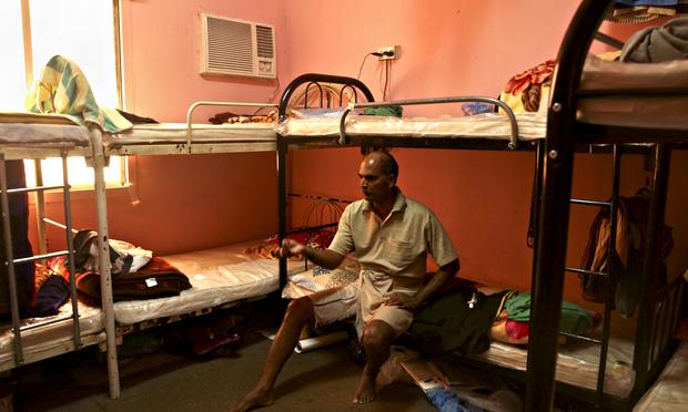 guardian_sport's tweet photo. How many slave deaths for the Qatar World Cup can Fifa put up with? Read @MarinaHyde's column http://t.co/8xDI7vMPf1 http://t.co/fw5K0EyPTJ