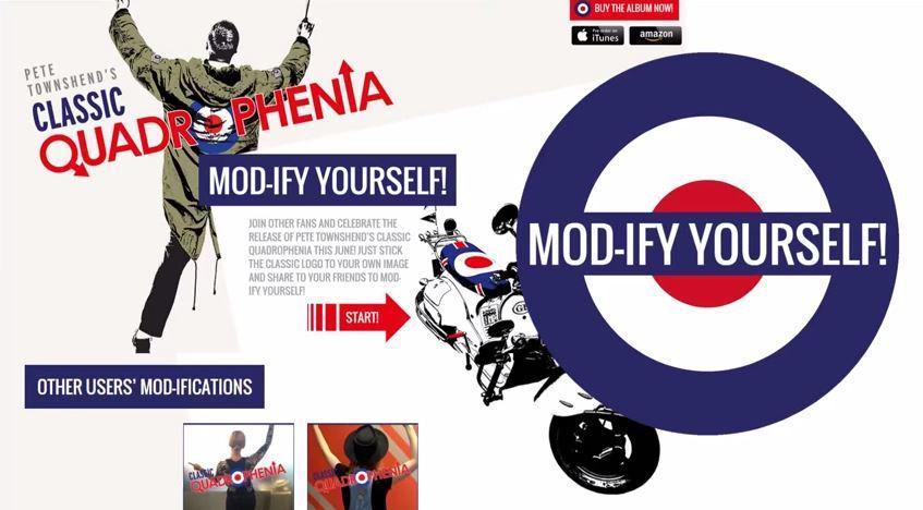 UMusicuk's tweet photo. Mod-ify yourself ready for #ClassicQuadrophenia this June! http://t.co/BcLMMGN3U3 #ModifyMe http://t.co/3Zff8RdvBh