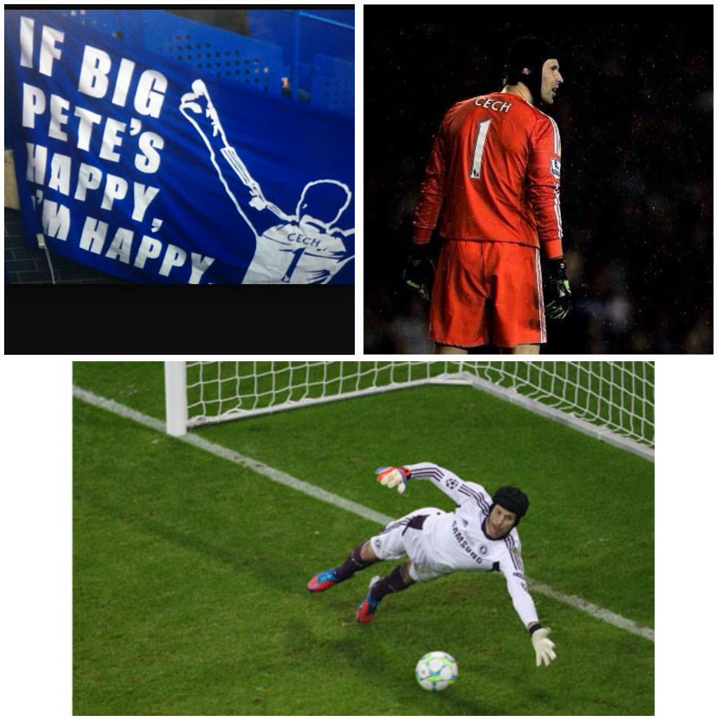  \"he\s big, he\s tall, you\re gonna score fuck all, Petr Ceeech, Petr Cech!!!\" Happy birthday ! 