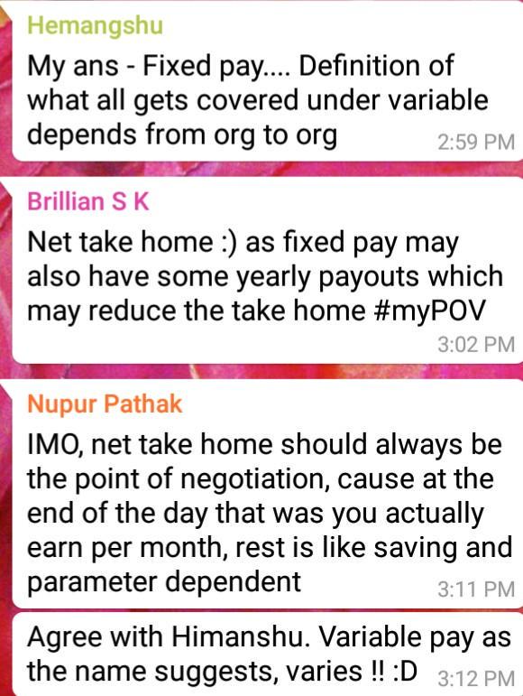 nabomita_smiles's tweet photo. How to negotiate between fixed and variable in new your salary #LiveCase #WowHR @HimanshuKapadia @brilliansk @imnoops http://t.co/ueITkDPens