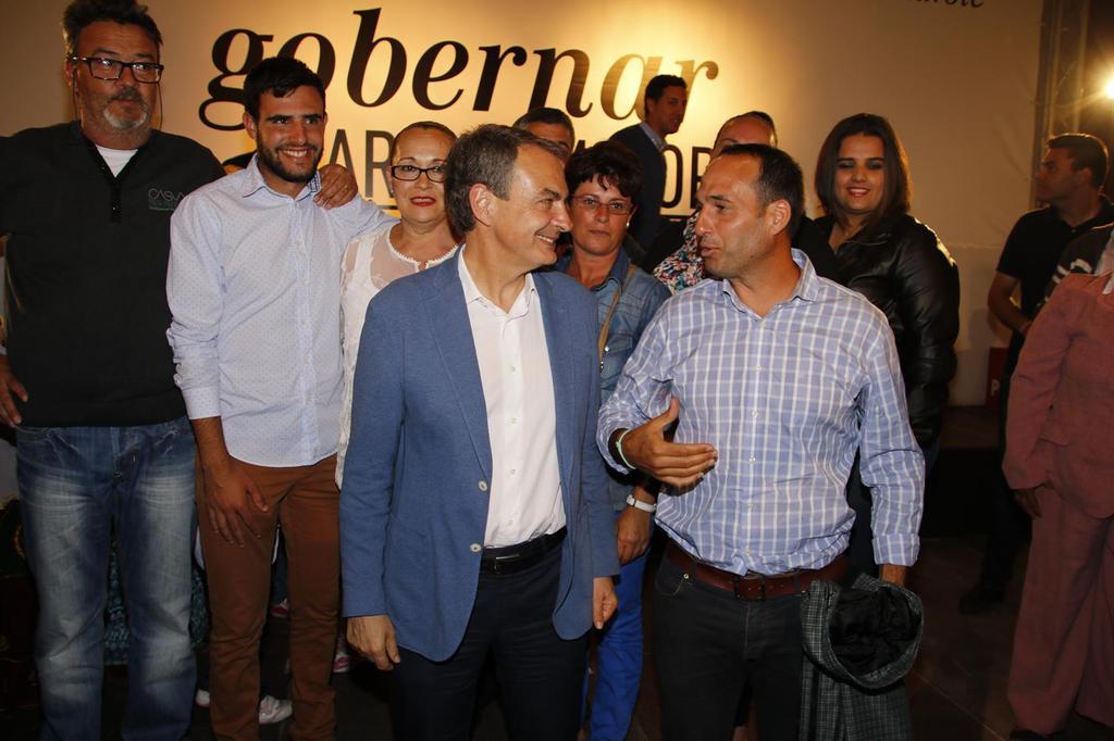 AVIBA01's tweet photo. José Luis Rodríguez Zapatero, compromiso con Lanzarote, compromiso con HARÍA http://t.co/yxCaactOQ5