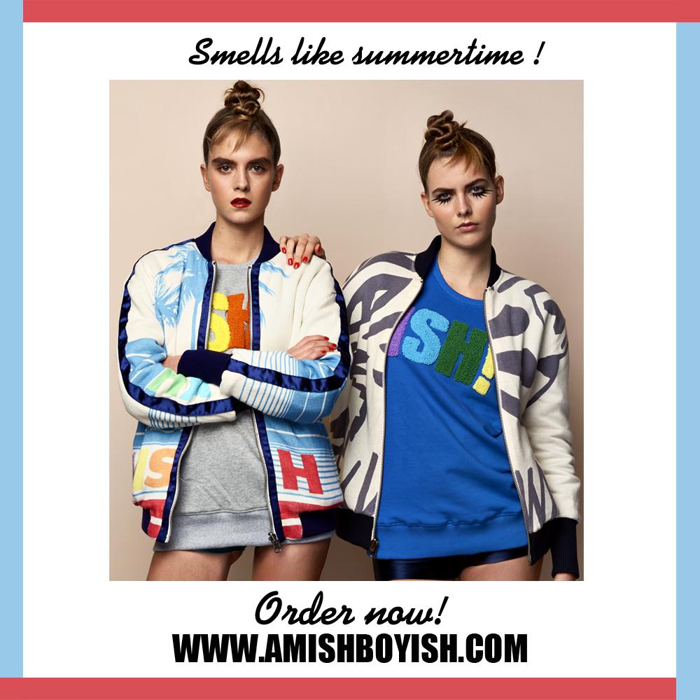 amishboyish's tweet photo. L'été sous les Tropiques 🌴 #AmishBoyish revisite le bomber en version Tiger et Sun ! http://t.co/tUPg3xzjS9 http://t.co/FNkfs8Jmlq