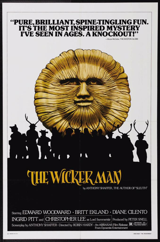 DirectorRHardy's tweet photo. RT Know any fans of #TheWickerMan ? Connect them with us for announcements to come about exciting #SignedMerchandise! http://t.co/E7XQtVcSPY