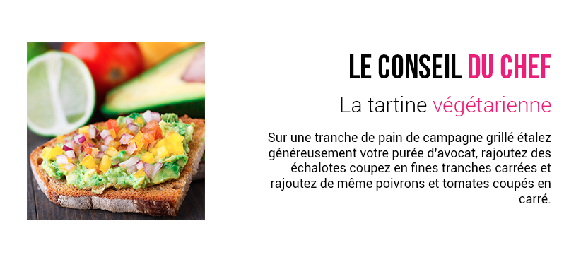 Chefissime's tweet photo. La recette du chef #recette #avocat #tartine #veggies http://t.co/q5ztuzhI4c