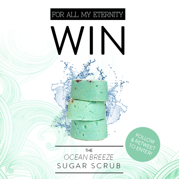 4AllMyEternity's tweet photo. It's #competition time! Just #follow and re-tweet for your chance to #WIN our Ocean Breeze Sugar Scrub! http://t.co/sGlsEHuIAz