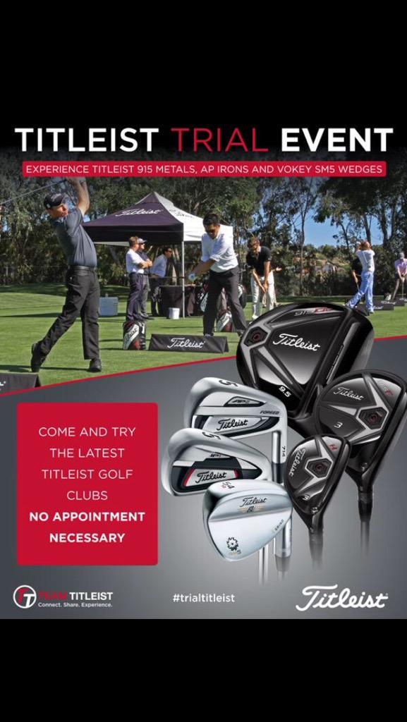 benhiscockpga's tweet photo. @GolfersProshop #TrialTitleist The Wychwood GC this afternoon 2-6pm @TitleistEurope #915 #distancewithoutcompromise http://t.co/omIkd1CxTt