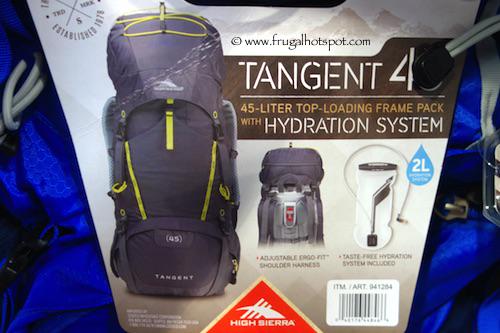 high sierra hydration pack costco