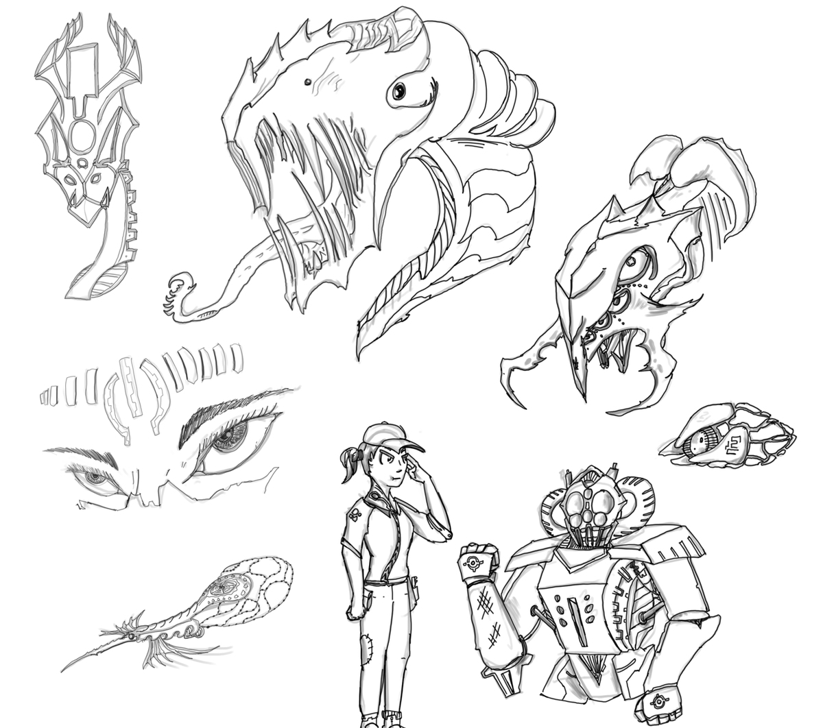 Bread_Weasel's tweet photo. Scraps and things. http://t.co/jkQ64hIf18