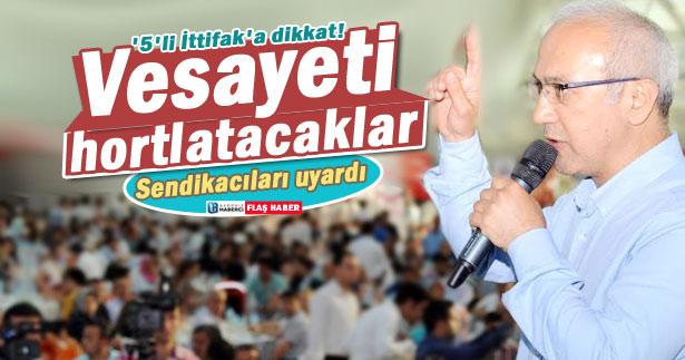 akdenizhaberci's tweet photo. Elvan'dan sendikacılara uyarı: "Vesayeti hortlatacaklar!" http://t.co/nDOCSNF58h http://t.co/OmPeFybQgY