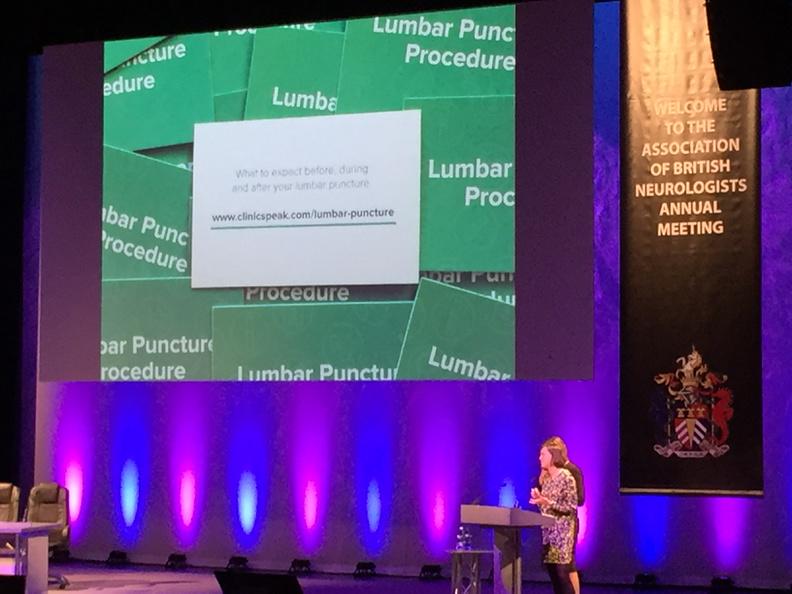 abnconf's tweet photo. Patient Info for lumbar puncture presented at #ABN2015 http://t.co/rUhT4oI7cg