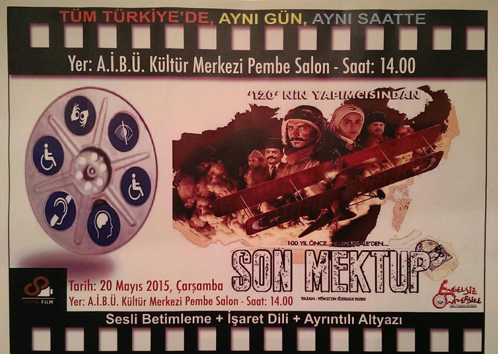 ismailucar72's tweet photo. #engelsizliyoruz Son Mektup http://t.co/QJa0W3acbL