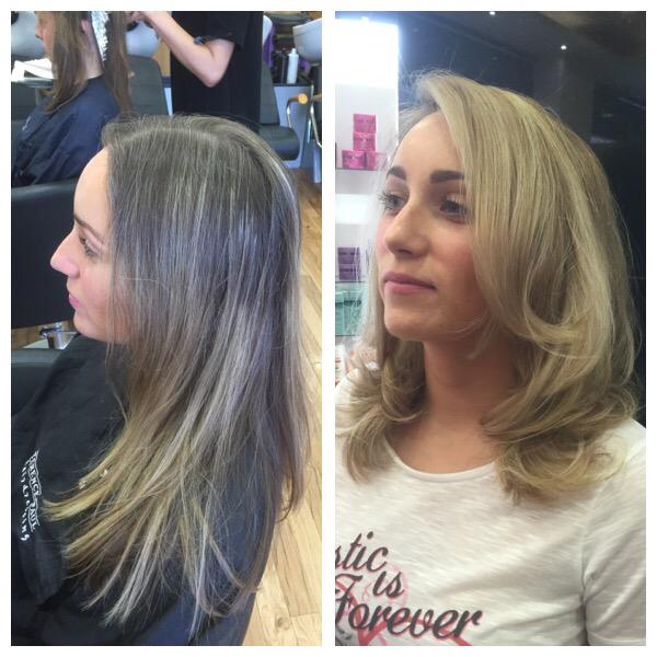 SaskiaDewhurst's tweet photo. @TerencePaul #manchester salon #restyle #blondehairdontcare http://t.co/6tF1ZOCBhH