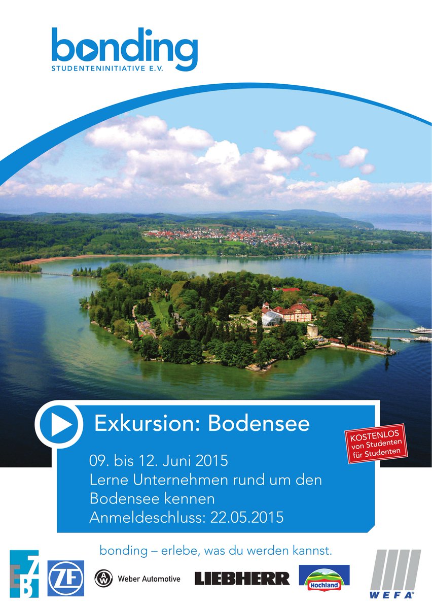 Du willst zu 8 Unternehmen am Bodensee? Du bist Maschbauer, Etechniker oder Info? Anmeldung: bit.ly/1AC6VBv
