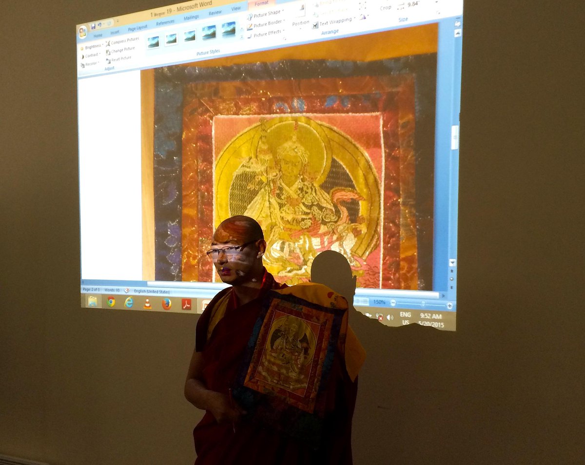 @LionsRoarOnline Bhutan session <a href="/DigiMonastery/">Treasures Resource</a> monks and nuns learning digital documentation of monastery treasures