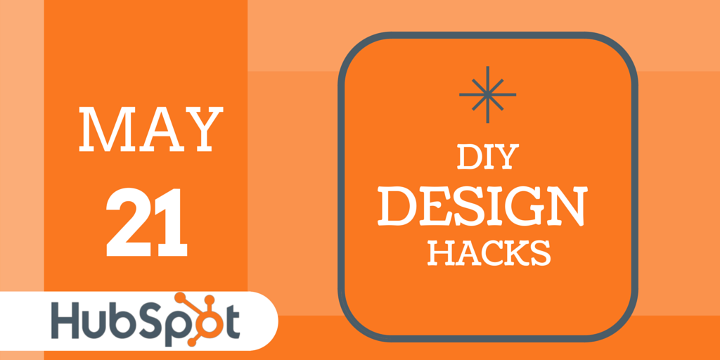 PegFitzpatrick's tweet photo. Join @Hubspot for a FREE Webinar: #DIYDesign Hacks http://t.co/6DKysDHDUC #smtips http://t.co/kzOttjt7BC