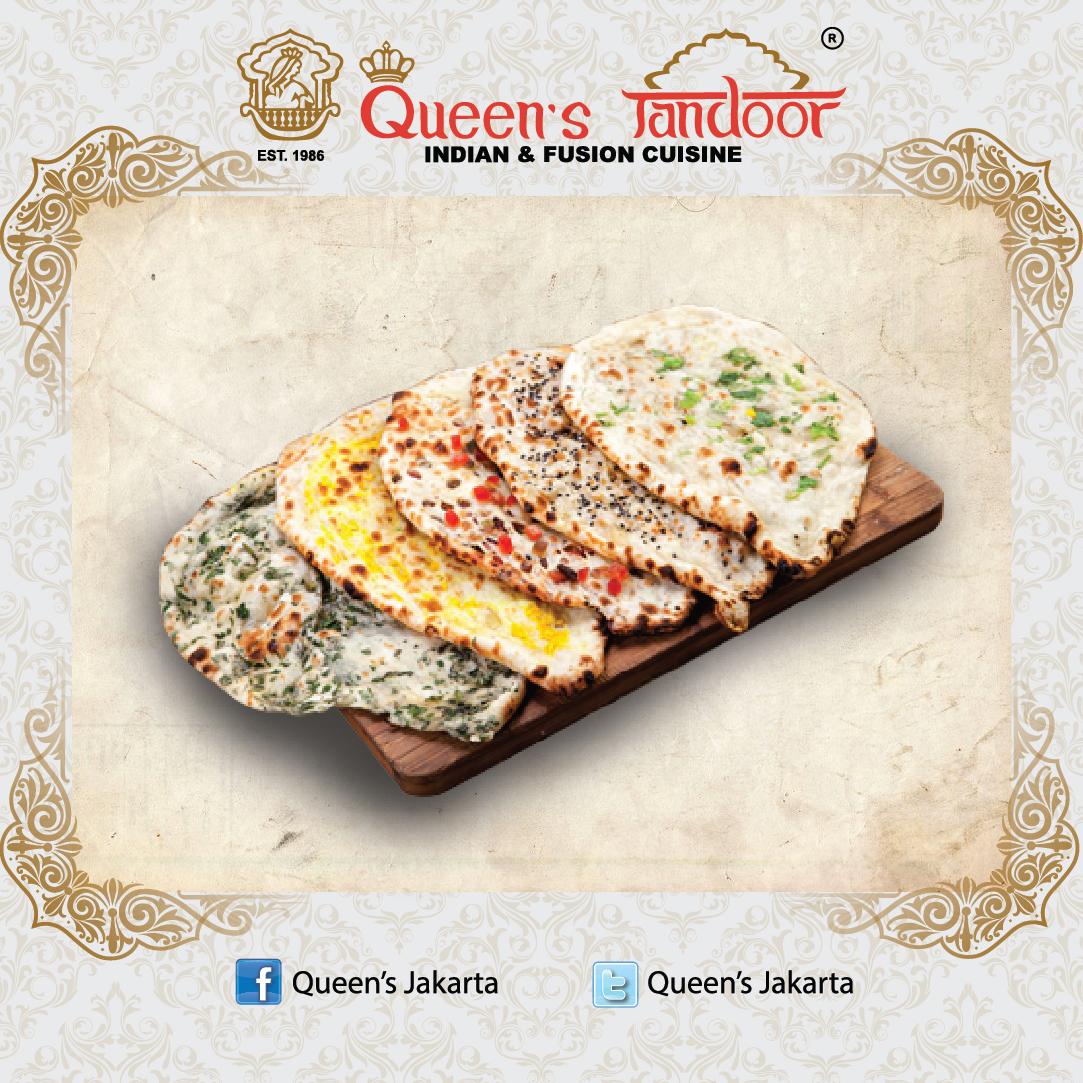 We use refined flour to make these assorted Naan. 
Which one is your favourite?