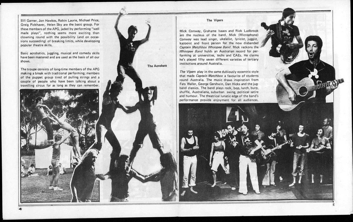 captainmatchbox's tweet photo. #CaptainMatchboxWhoopeeBand ends 1976. Mic Conway joins iconic #AustralianPerformingGroup with new band The Vipers http://t.co/k1d1LxbnlX