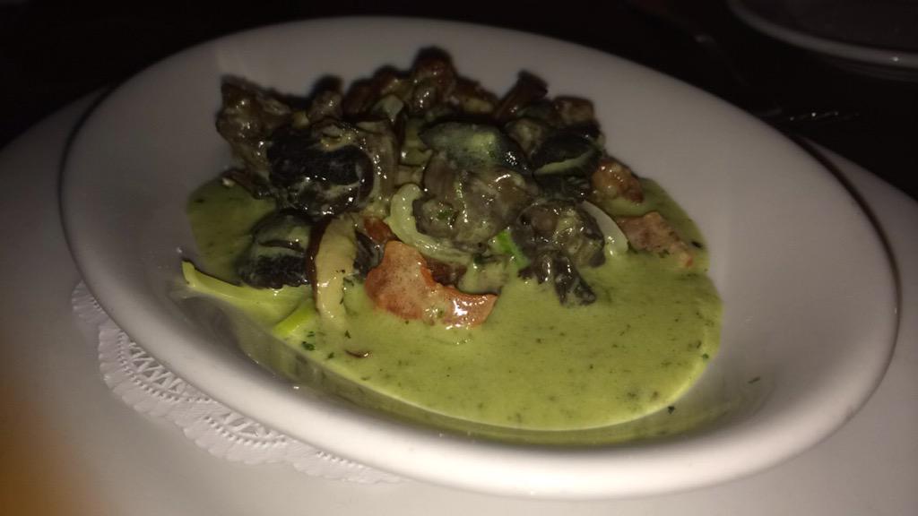 ingoodtastephl's tweet photo. Cochon's escargot + concasse + pancetta + shiitake mushrooms + garlic herb butter. Review is on the blog. Rated: 7. http://t.co/IpmzQdhrss