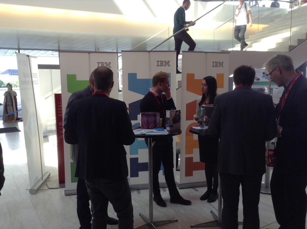 HeidiLindegaard's tweet photo. #techbbq15 busy at the IBM cloud startup booth. Join ibm cloud progr. Try to win the Bose competition http://t.co/BUwpDMEce7
