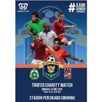 Yg kangen nonton sepak bola indonesia dtg y tgl 24 ada bnyk pemain top indonesia..std cibinong kab bogor.