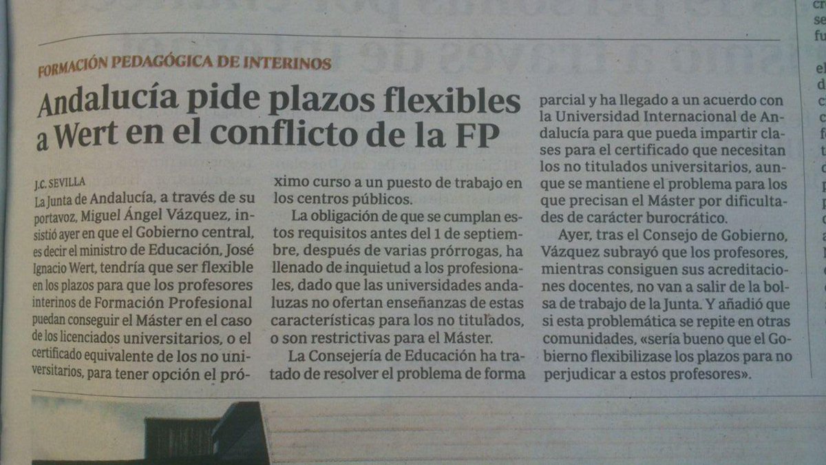 AngelesSuarez17's tweet photo. Sres políticos, las dificultades burocráticas se solucionan CON VOLUNTAD #Nodespidosfp @Despidosde_PT @Loleta81 http://t.co/zJPyQHvNpg