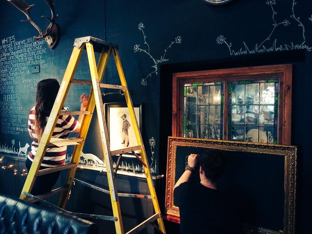 TheHuntsmanBath's tweet image. Changes are a&apos;foot! #freshforspring