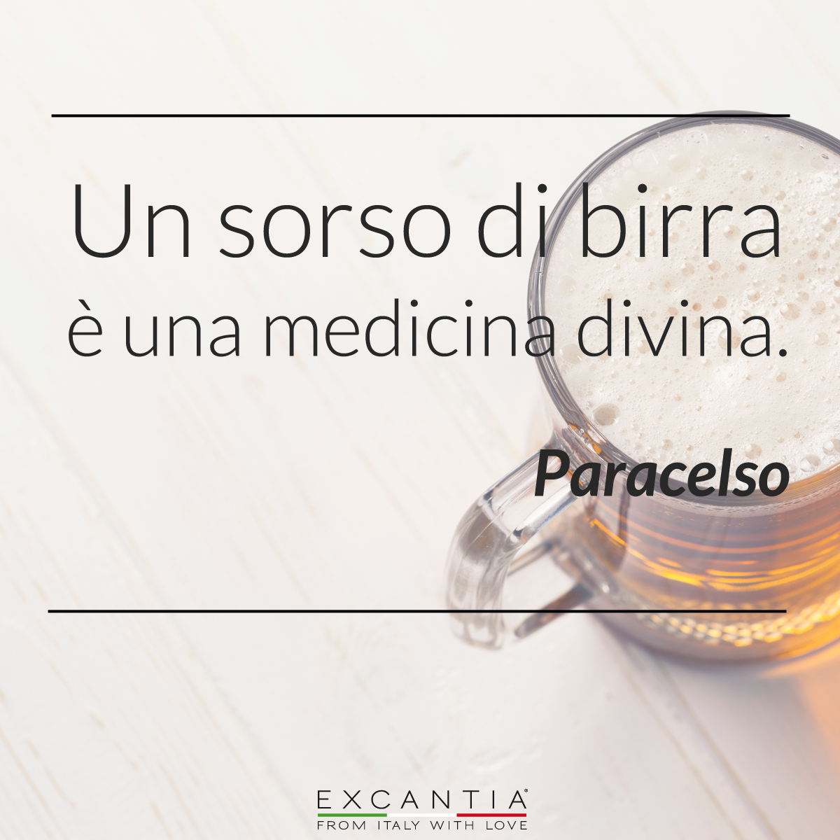 Excantia_IT's tweet image. "Un sorso di birra è una medicina divina". Sì, ma perché solo un sorso? #beerquote #beerlovers