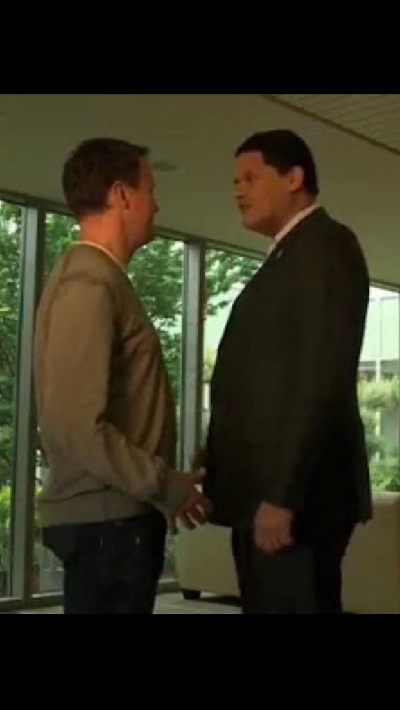 YIlovenintendo's tweet photo. Because of the rapidly developing @trintran and Reggie rivalry! #nintendo http://t.co/YFCbSdE6tS