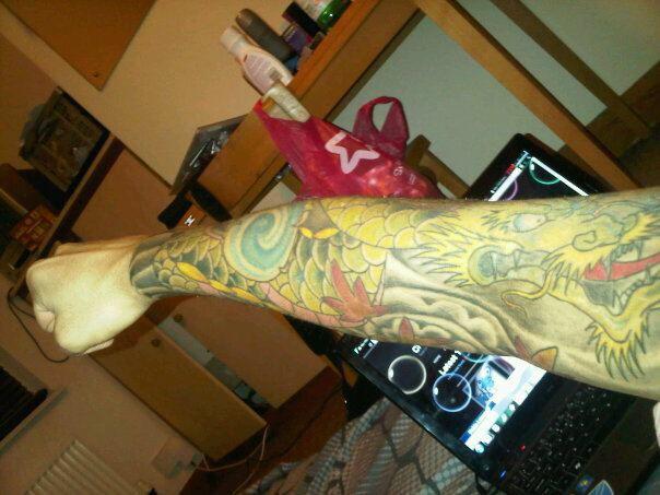 nickybadani's tweet photo. My Tattoos!! #TatoosOnTheHeart #ThingsThatYouCouldLearnFromMe @ArtOfTheTattoos @tattooposts @PeopleTattoos @FinestInk http://t.co/jnV5BCvhlV