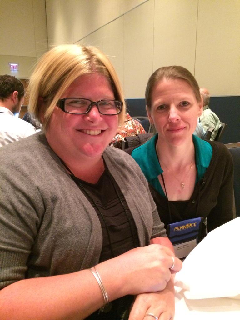 @DuqCareer staff enjoying PennACE conference #pennaceinfo