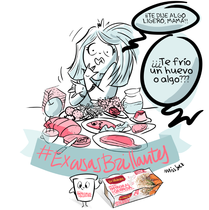 DaniRoviraTwits's tweet photo. Si quieres respetar la dieta... no comas con tu madre! No hay #ExcusasBrillantes que valgan. http://t.co/ChR5aHcUm0 http://t.co/DMu1NtNoJN