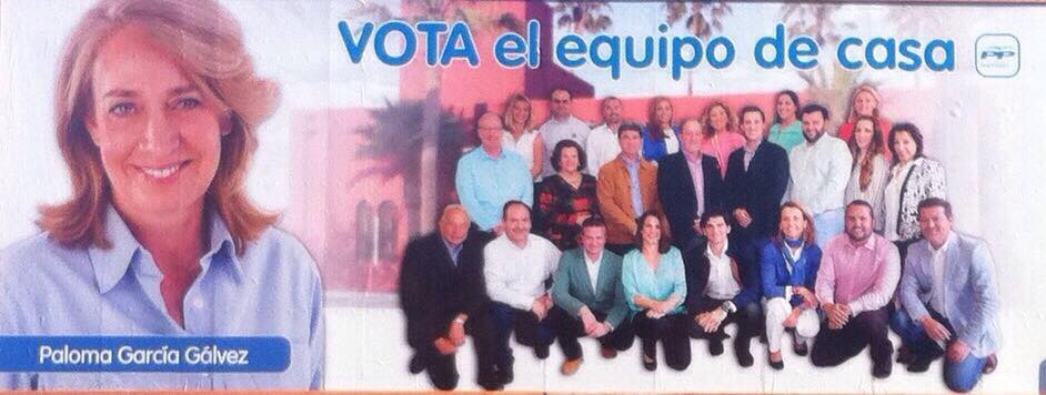 ConchaCifrian's tweet photo. #ElEquipoDeCasa con @GlvezPaloma #Gestion continuaremos trabajando para mejorar #Benalmadena #VotaPP http://t.co/3eEDkJrFBF