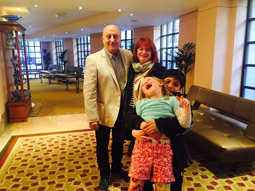 Jessica Hines on Twitter: "@AnupamPkher so lovely to see you and