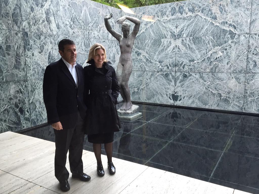 FundacioMies's tweet image. Todo listo para el inicio del Tándem #creativeprocesses entre Toni Cumella y Francis Keré moderado por Eugeni Bach