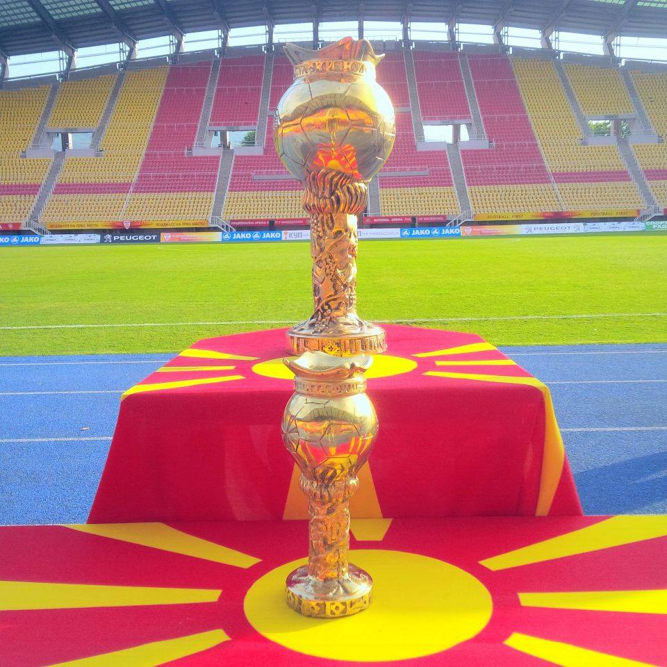 A look at the cup trophy A look at the cup trophy