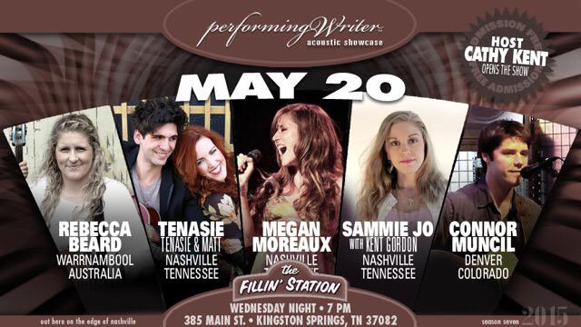 MeganMoreaux's tweet photo. Tonight tonight! 7pm Kingston springs! #bethere #performingwriter #amazingshow #nashvillemusic http://t.co/nYBPHlgtuN