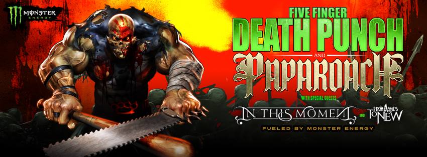 VDY68's tweet photo. RT @FFDP Dates + Cities ANNOUNCED for The Biggest Rock tour of the Fall! #5FDPPapaRoach  - http://t.co/XTk5IymKTg http://t.co/IgESBUWhQb