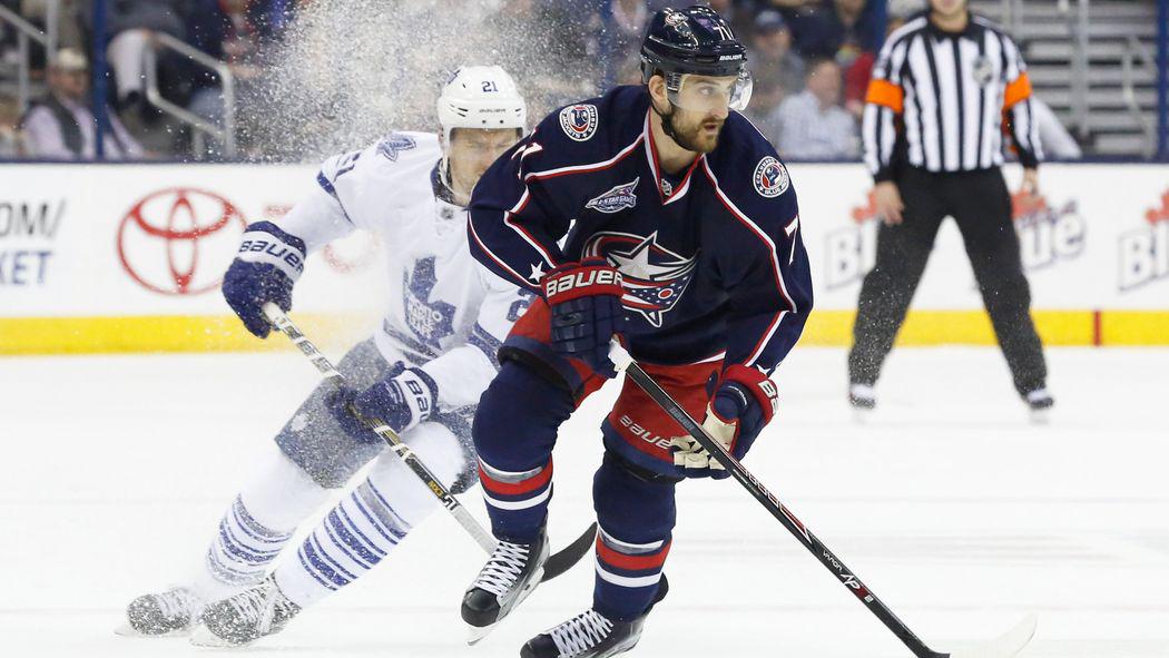 cbjcannon's tweet photo. Watch the Nick Foligno press conference live! #CBJ #NHL http://t.co/fbLnSr802r http://t.co/oxzrpgMQhb