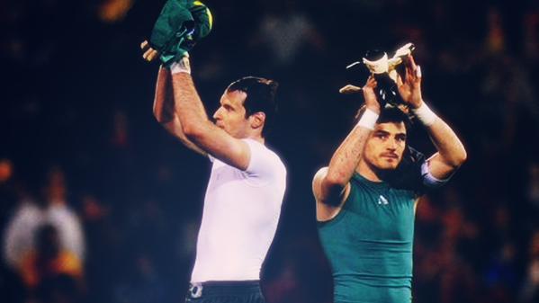 Washed \" Happy Birthday to Iker Casillas and Petr Cech. Two of the best! 