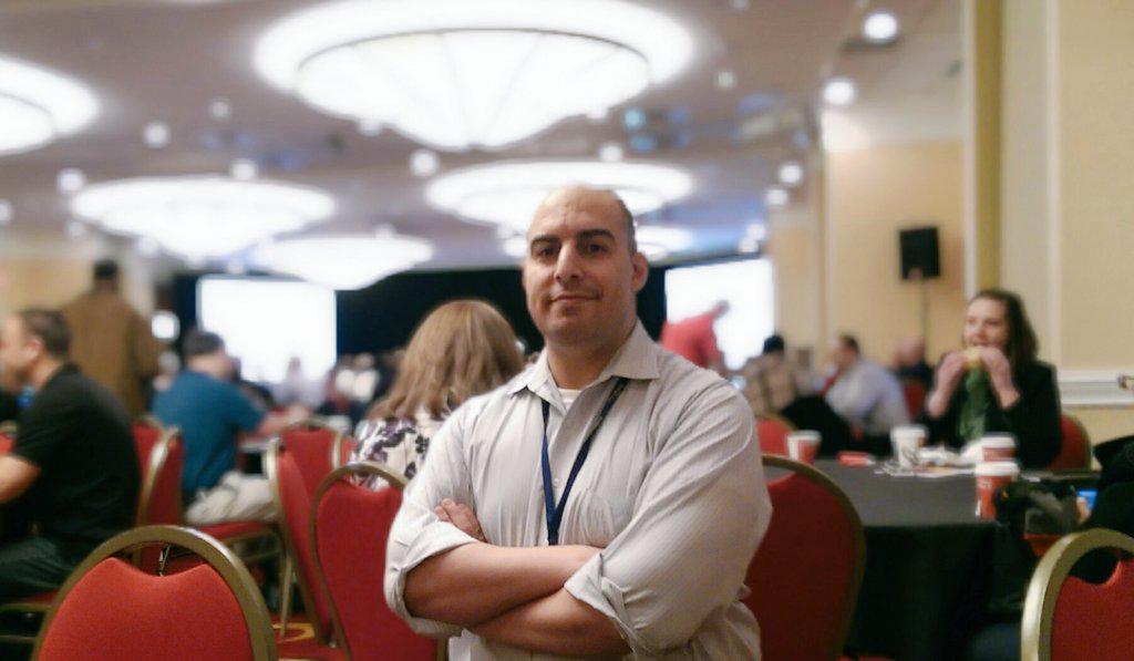 Ahmed_Aboulnaga's tweet photo. My first time attending #GLOC15. I'll surely be back next year. Good stuff here! @NEOOUG @oracleugs @raastech http://t.co/hJOMOxiDd8