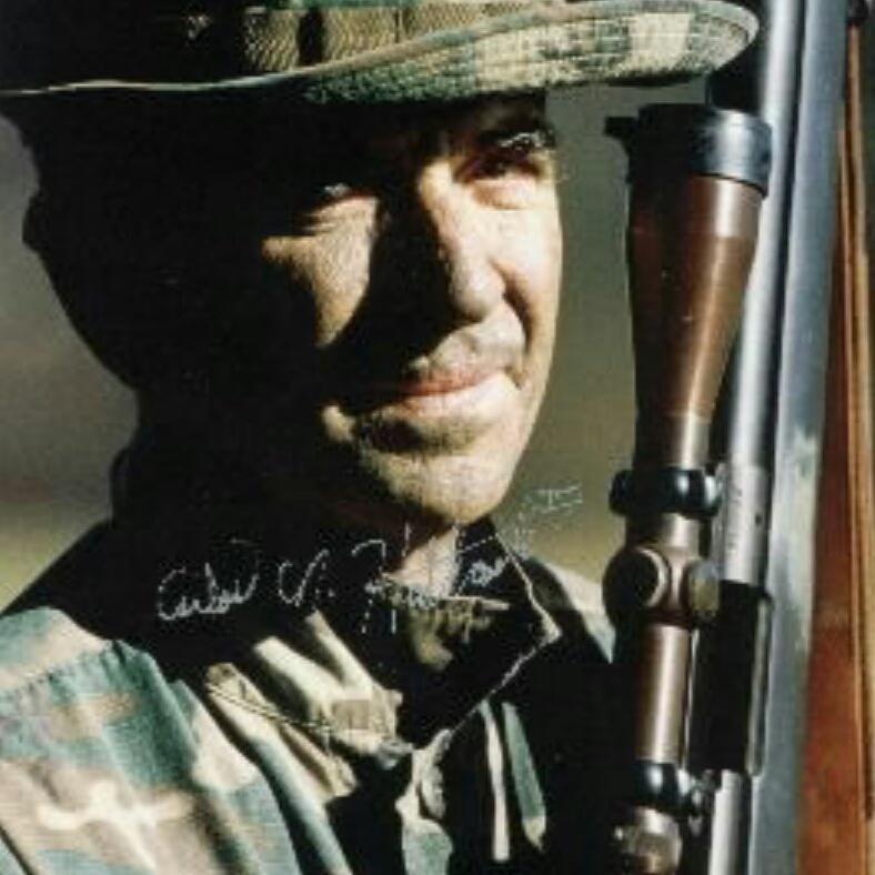 Happy Birthday to the American legend the late Carlos Hathcock 