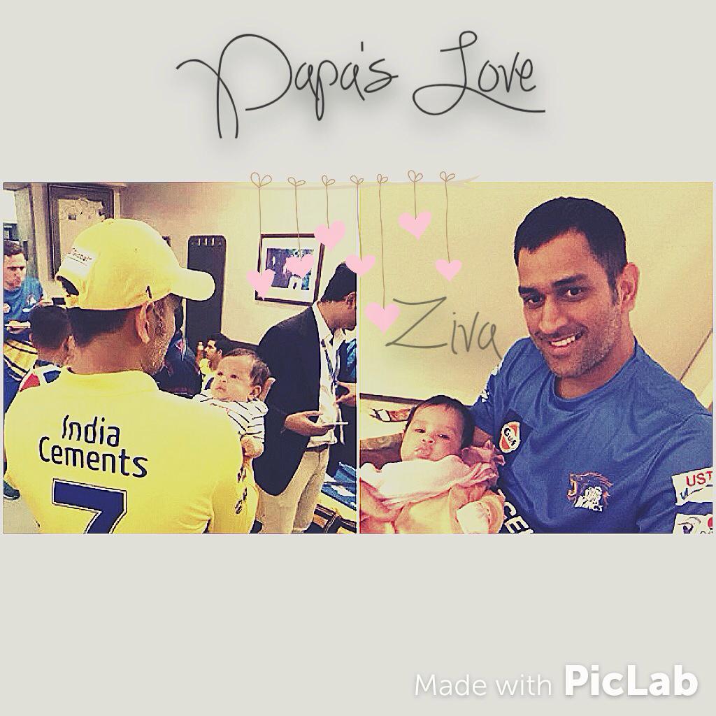 DhoniRaina_7's tweet photo. This edit is just for the cute Family Hope u like it @SaakshiSRawat 😍 @msdhoni  😍 http://t.co/VAX8TExDs0 @imDhoni_fc Thanks to @VkohliOholic