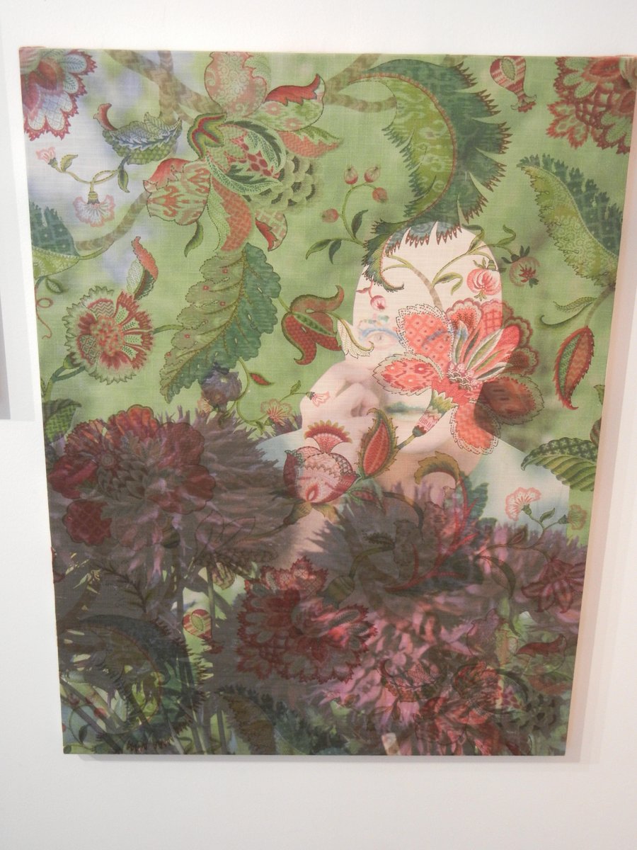 CollectorDaily's tweet photo. Daybook: A tattooed garden portrait on floral toile fabric. Tim Hailand at @KasherPotamkin. https://t.co/hX2IT1P1he http://t.co/MeUnDnjFIS