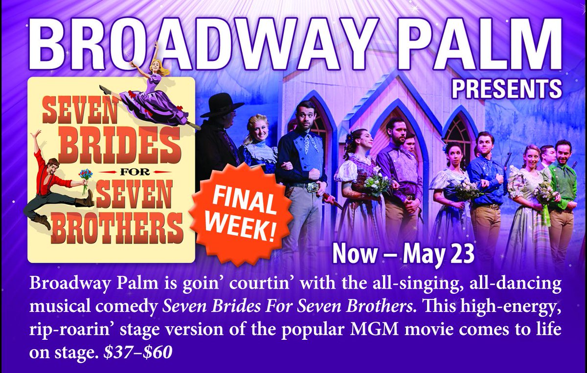 BroadwayPalmFL's tweet photo. This is it #swfl! We've received amazing reviews from customers and critics.This is a show you don't want to miss! http://t.co/tIEKdVqENz