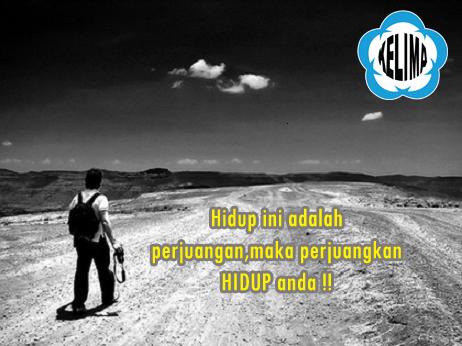 Jangan pernah menyerah untuk berjuang dalam hidup anda ~Good Night~
#KelimaGretting